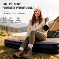 Pompe à air portable haute pression avec batterie intégrée, pompe à air LED pour gonflage et dégonflage, pompe à air SUP pour planche à pagaie, tente gonflable