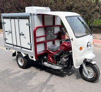 Tricycle motorisé à essence de 150 à 350 cm³, en vente directe d’usine, avec auvent; tricycle agricole pour le transport de marc
