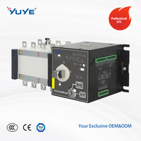 Commutateur de commande de groupe électrogène 2P 4P 3P 100A 50KW, Commutateur de transfert automatique ATS, DEM ODM, Garantie après-vente, Haute qualité OEM