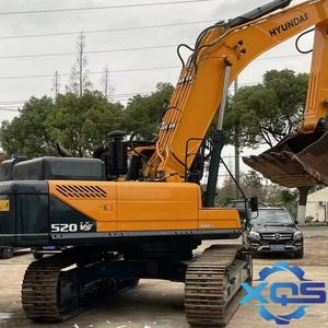 รถขุดไฮดรอลิกฮุนได Robex 520lvs มือสองคุณภาพสูงจากเกาหลี แบบตีนตะขาบ พร้อมเครื่องยนต์ เกียร์ ปั๊ม แบริ่ง รุ่นปี 2018 น้ำหนัก 52 ตัน - Product Image 6