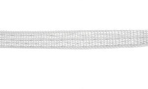 Ruban de clôture électrique rouge et blanc haute visibilité, 12 mm de large, résistant aux UV, âme en acier inoxydable de 0,20 mm pour la sécurité des fermes - Product Image 3