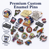 Broches personnalisées en émail dur, logo, broche en métal, vente en gros, dessin animé, drapeau, barbier, NASA, objet de collection, souvenir