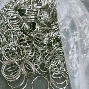 Anneaux <span class=keywords><strong>porte</strong></span>-clés, chaînes, anneaux de jonction, mousquetons métalliques premium 25 mm, accessoires pour <span class=keywords><strong>porte</strong></span>-clés, artisanat artistique et de collection, bricolage - Product Image 3