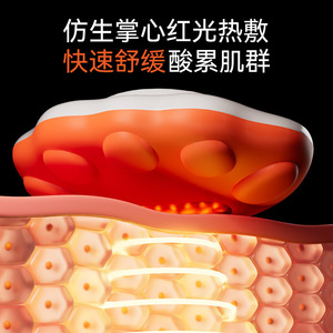 AUX Massage Pillow Neck Back Waist Rechargeable Hot Compress Kneading Therapy Device - Product Image 3