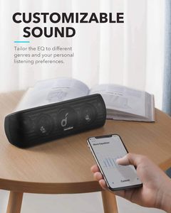 Loa Bluetooth Anker Soundcore 30W Motion với âm thanh độ phân giải cao, chống nước IPX7, loa trầm và treble mở rộng - Product Image 3