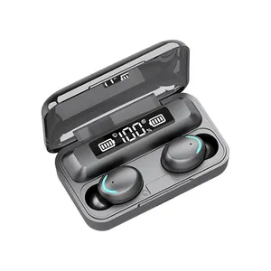 Auricolari originali blu F9-5 5.3 TWS Touch auricolari Stereo In-ear auricolari auricolari Wireless F9-5 TWS per lo sport