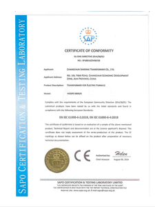 หม้อแปลงไฟฟ้า1000KVA สามเฟส mV & HV เอาต์พุต50Hz 400V 10kV อินพุต onan/onaf Dyn11ทำความเย็นกลุ่มเวกเตอร์ - Product Image 5