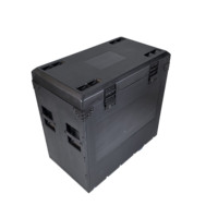 Estuche de vuelo de DJ de PE a prueba de golpes con madera contrachapada laminada para mesa de portátil para estuche de vuelo extraíble Pioneer Dj Controller Flight Case
