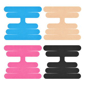 Nefes Alabilen Elastik Önceden Kesilmiş Pamuklu Kinesyoloji Bandı, Ligament ve Kas Maraton Kullanımı İçin - Product Image 4