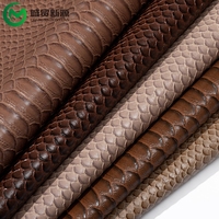 Tissu en cuir PVC gaufré brun foncé de qualité supérieure, toucher doux, vinyle synthétique pour canapé Chesterfield classique, meubles de luxe