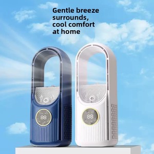 Ventilatore USB da Tavolo Mini Spray Silenzioso e Colorato, Nuovo Bestseller Transfrontaliero, Senza Pale, con Telecomando e Funzione Umidificante - Product Image 6