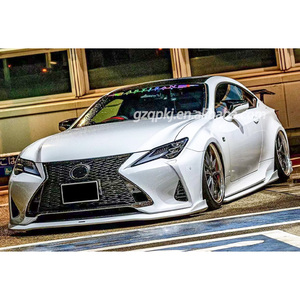 Pour 18-20 Lexus <span class=keywords><strong>RC</strong></span> artisan Kit de carrosserie Spoiler Lexus RC300 rc350 Diffuseur de pare-chocs avant et arrière en fibre de carbone - Product Image 2