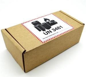 Etiquetas de Advertencia de Baterías de Litio <span class=keywords><strong>UN3481</strong></span>, Adhesivo de Vinilo - Product Image 6