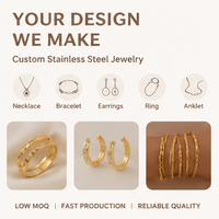 Pendientes Dingran de Acero Inoxidable con Baño de Oro de 18K, Diseño de Escudo Calado, Joyería Geométrica de Moda para Mujer, Venta al por Mayor