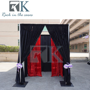 Photo Booth <b>Backdrop</b> Wedding Decoration Pipe and Drape Kit Aluminum Pipe and Drape <b>Frame</b> Portable <b>Backdrop</b> Stand for Party Event - Product Image 2