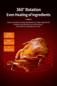 <span class=keywords><strong>Four</strong></span> thermique vertical électrique 4P en acier inoxydable, cycle thermique, rotation automatique, poulet et canard rôtis pour boulangerie et restaurant - Product Image 4