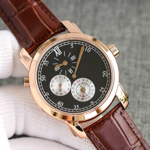 Montre pour homme de luxe de marque haut de gamme originale, montre à quartz de mode, bracelet de luxe, chronographe, montre étanche pour homme, Vacheron - Product Image 4