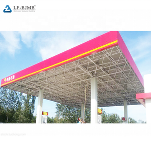 Đúc sẵn Thép Giàn Lợp Thép Khung Mini Trạm Xăng Tán - Product Image 4