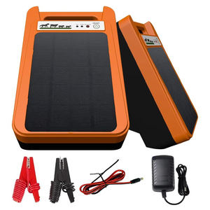 <span class=keywords><strong>Cargador</strong></span>/Energizador Solar para Cerca Eléctrica, Impermeable con Batería <span class=keywords><strong>de</strong></span> Litio Incorporada, Funciona en Clima Soleado y Lluvioso - Product Image 1