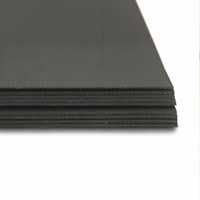 Black Cardboard White Kraft Paper