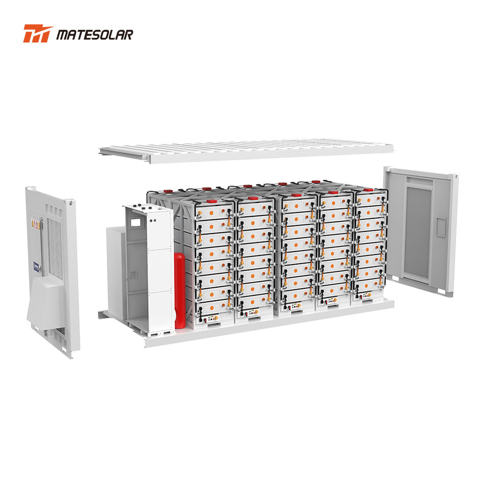 20FT Liquid Cooling BESS Lithium Battery Storage 3MWH 5MWH 280Ah 314Ah ...