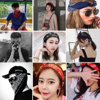 Bandanas multifonctionnels pour fêtes et activités de plein air, foulards, bandeaux, mouchoirs pour femmes, hommes, garçons et filles