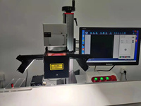 100w JPT Mopa Flying Fiber Laser Ccd Caméra Positionnement Visuel Fiber Laser Marquage Machine pour Pièces Métalliques Marquage En Vrac