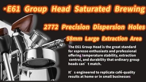 2 grupos caferera Hướng dẫn sử dụng tiếng maquina de A cafe expreso comercial profecional cafetera Express espresso maker Máy pha cà phê - Product Image 6