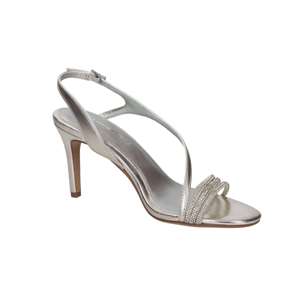 Sandalias de Tacón para Mujer Tamaris, Plateadas, Tacón de 8 cm, Talla 37, Diseño con Tiras - Product Image 2
