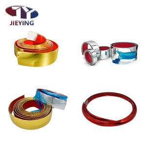 JIEYING Gold <strong>Black</strong> Decorative Pvc Edging Strips Sofa Furniture Accessories Trims Strip <strong>Edge</strong> Banding with Glue Coloured Plastic - Product Image 6