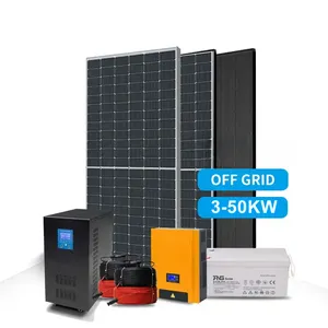 Off lưới năng lượng mặt trời hệ thống điện 5KW 35kw 40kw biến tần năng lượng mặt trời hệ thống điện cho nhà