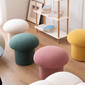 <span class=keywords><strong>Pouf</strong></span> ottoman moderne et minimaliste en tissu, portable, pour <span class=keywords><strong>salon</strong></span>, chambre, entrée, couloir, hôtel - Product Image 3