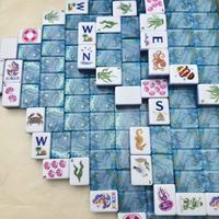 Tessere per Mahjong Americano, Design Moderno JOYF con Sirene in Resina, Acrilico a 4 Strati, con Borsa per il Trasporto