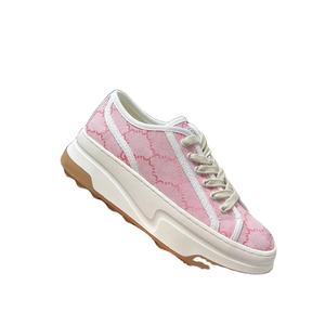 Chaussures en toile de qualité supérieure, chaussures de sport de luxe pour hommes et femmes, chaussures décontractées à semelle épaisse, chaussures de marche, baskets tendance - Product Image 1