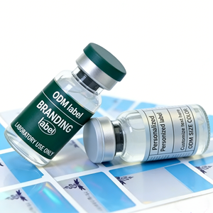 Etiquetas de vinilo a prueba de humedad más vendidas de 3 ml, 5 ml y 10 ml para péptidos de fitness, industria deportiva - Product Image 3