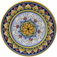 Assiette en céramique mexicaine pour fromage, en porcelaine majolique italienne, écologique, personnalisée, moderne, pour la cuisine, vente en gros