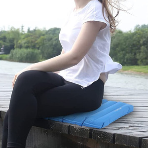 เบาะรองนั่งพกพาแบบเป่าลม Jiang Sheng หนาพิเศษ ผลิตจาก TPU กันน้ำ สำหรับการตั้งแคมป์ ใช้งานได้ทั้งภายนอกและภายในอาคาร - Product Image 1