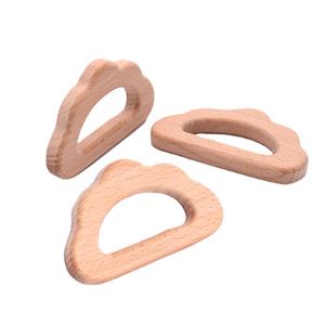 Multi Forme <span class=keywords><strong>Amazon</strong></span> Offre Spéciale En Bois de Hêtre naturel <span class=keywords><strong>Dentition</strong></span> Animal Bébé <span class=keywords><strong>anneau</strong></span> de <span class=keywords><strong>dentition</strong></span> en bois - Product Image 2