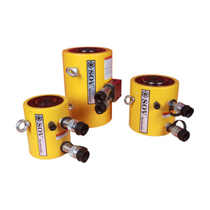 Cylindre hydraulique industriel à double effet 700 bars 100 tonnes haute performance pour équipements d'installation et de maintenance - Product Image 2