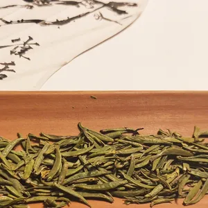 Té Verde chino de sichuan, Gorrión, té verde queshe, hojas sueltas, odorante orgánico, té verde Delgado