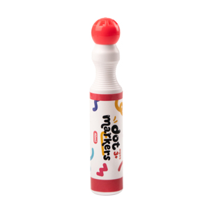 描画マーカーペン アートペイント 24色 水洗い可能 消せる 子供用お絵かきおもちゃ 10mm スポンジドット プラスチック紙インク ダバー 卸売 - Product Image 2