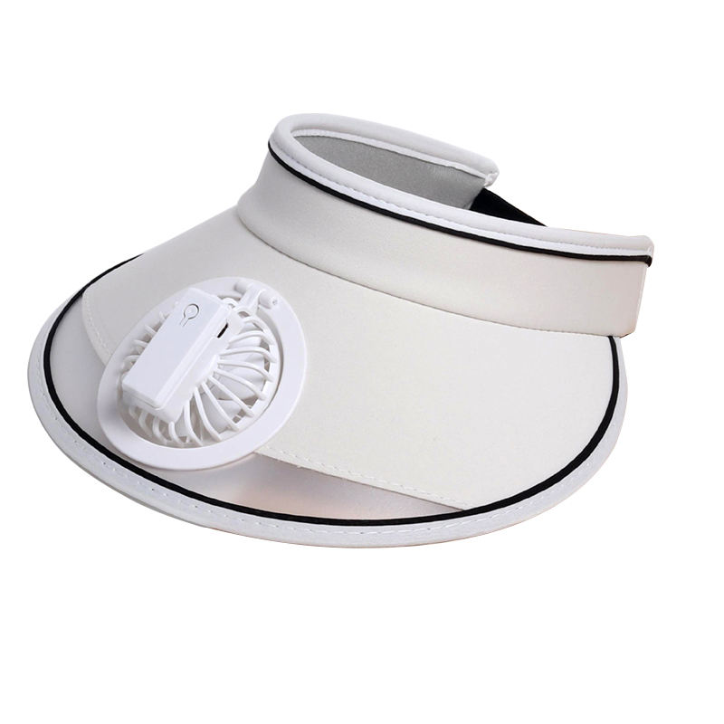 สีขาวพร้อมพัดลม