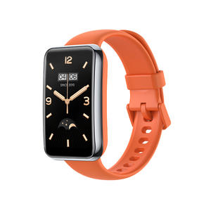 Atractiva correa de reloj inteligente de silicona suave de silicona reemplazable para <span class=keywords><strong>Xiaomi</strong></span> MI <span class=keywords><strong>Band</strong></span> <span class=keywords><strong>7Pro</strong></span> Macaron Color caramelo correa de reloj - Product Image 3