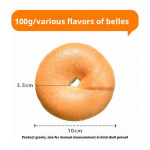 Pain bagel au blé entier fait à la main, surgelé, style européen semi-mou, faible en gras, goût épicé et sucré, pâtisserie surgelée emballée dans un sac - Product Image 2