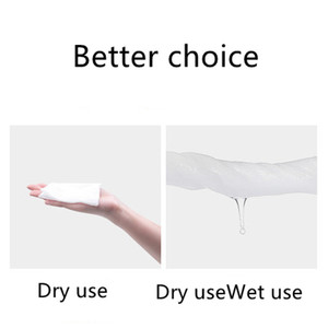 Lingettes démaquillantes en <span class=keywords><strong>coton</strong></span> biologique à étiquette privée, tissu facial non tissé pour un nettoyage efficace - Product Image 4