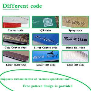 Печатная пластиковая <span class=keywords><strong>RFID</strong></span>-карта из ПВХ, короткодиапазонная, 860-960 МГц, CR80, белая, пустая, смарт-карта UHF для управления активами, водонепроницаемая - Product Image 6
