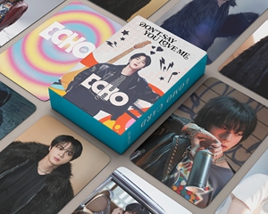 KPOP <span class=keywords><strong>Idol</strong></span> 55 unids/caja Bangtan Boys <span class=keywords><strong>JIN</strong></span> Echo Holographic Photocard Laser Lomo Card - Product Image 3
