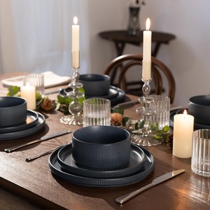 <span class=keywords><strong>Set</strong></span> di Stoviglie in Porcellana Vintage Europea Hausweet da <span class=keywords><strong>18</strong></span> Pezzi per 4 Persone, Ecologico, Adatto al Forno/Microonde, Elegante <span class=keywords><strong>Set</strong></span> Regalo - Product Image 3