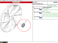 Cubierta de cubo de rueda OE 96752861VV 96752861XY YL013602FU para Citroen c-elysee C4L C5 tapa de insignia de rueda