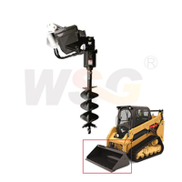 WSG 0309 Lame de niveleuse neuve pour chargeuse compacte, accessoire pour chargeuse compacte, garantie 1 an, certifiée ISO9001, construction de qualité